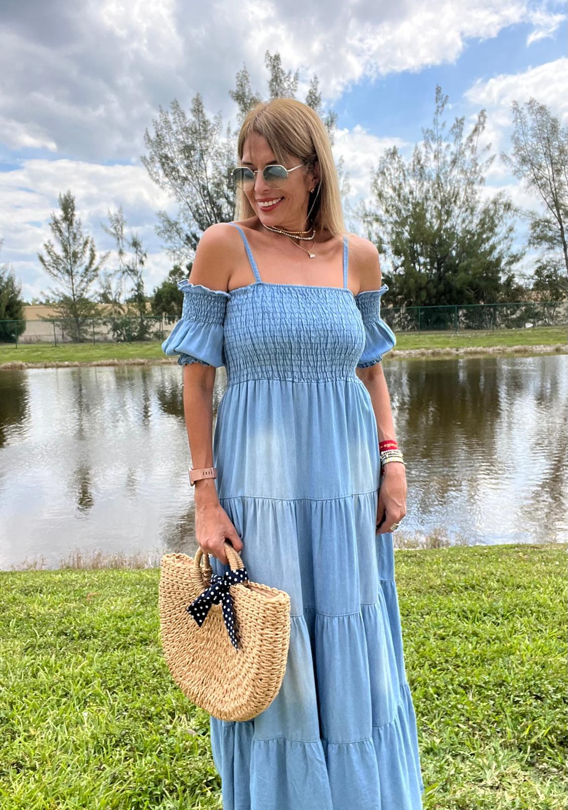 Vestido de Jean Suave