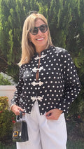 POLKA DOTS BLOUSE