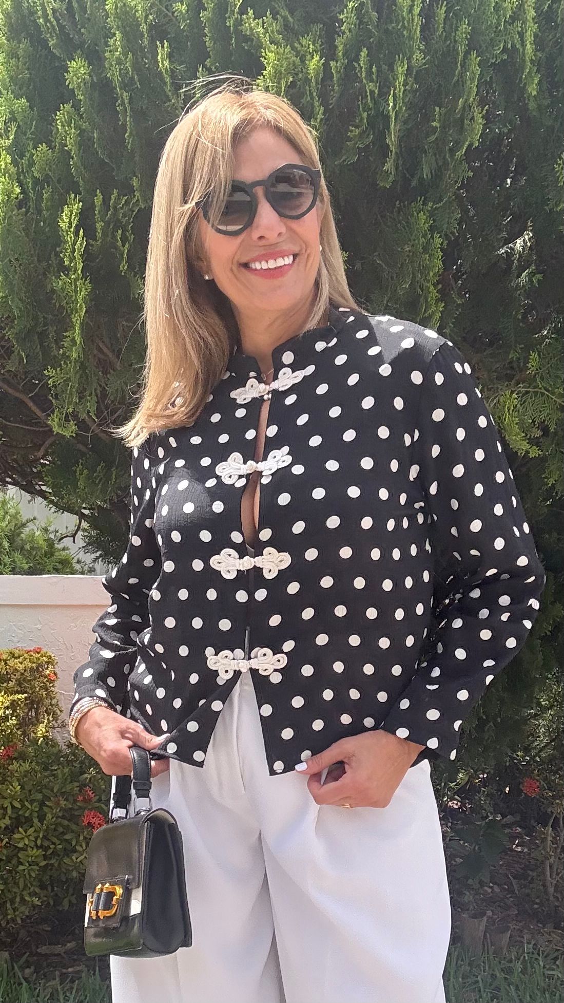 POLKA DOTS BLOUSE