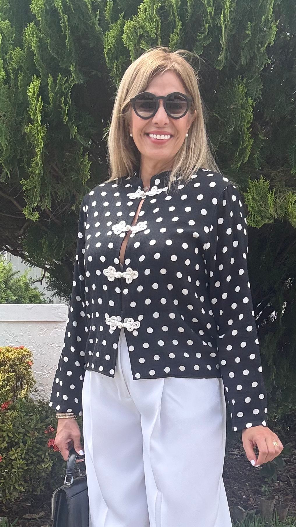 POLKA DOTS BLOUSE