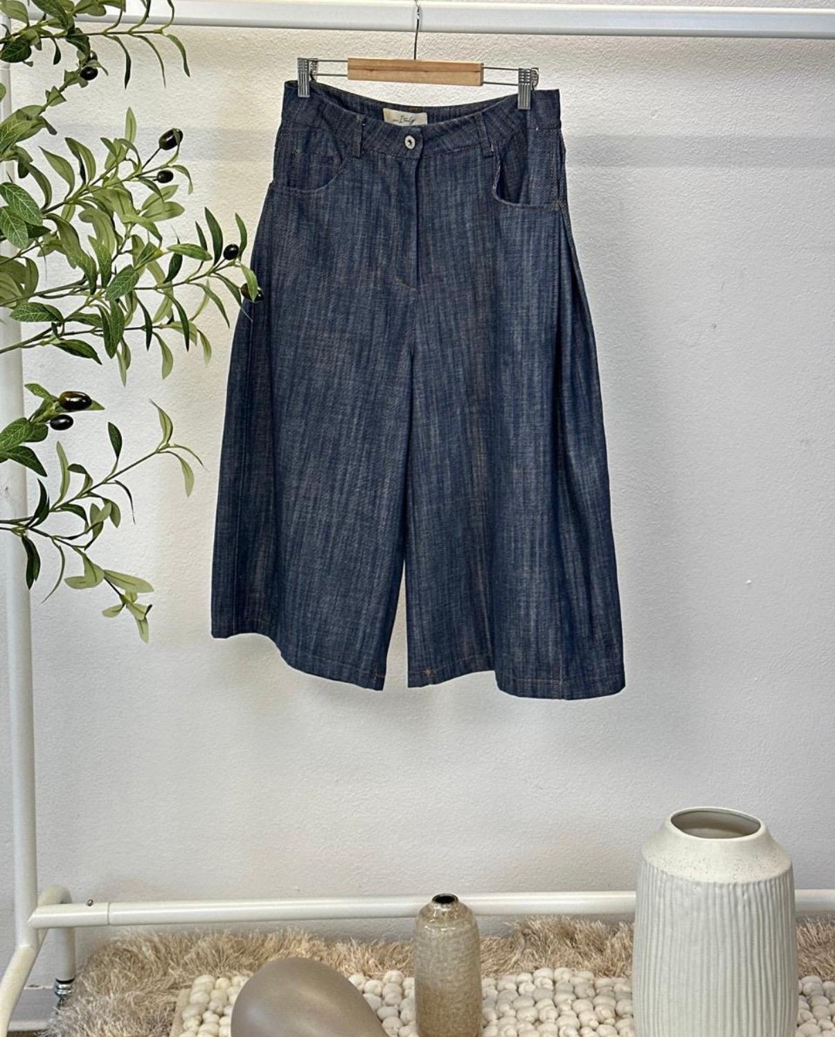 LONG SHORT DENIM STYLE