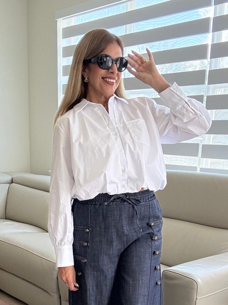 The White Poplin Shirt